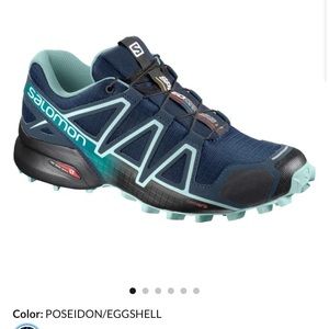 Women’s Salomon speedcross 4. Size 10